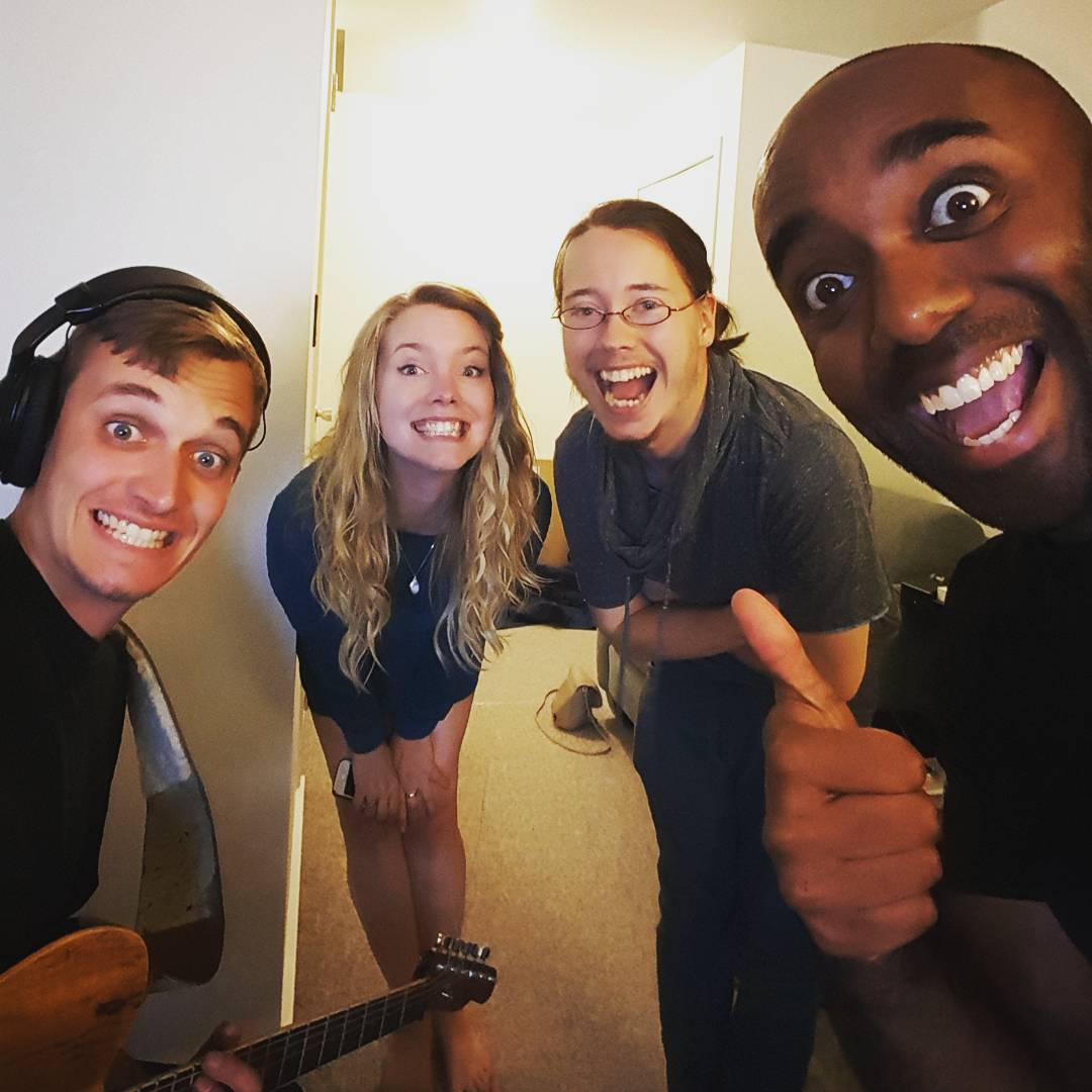 All-star recording session selfie! Alstreselfie!  #selfiegram #plusme