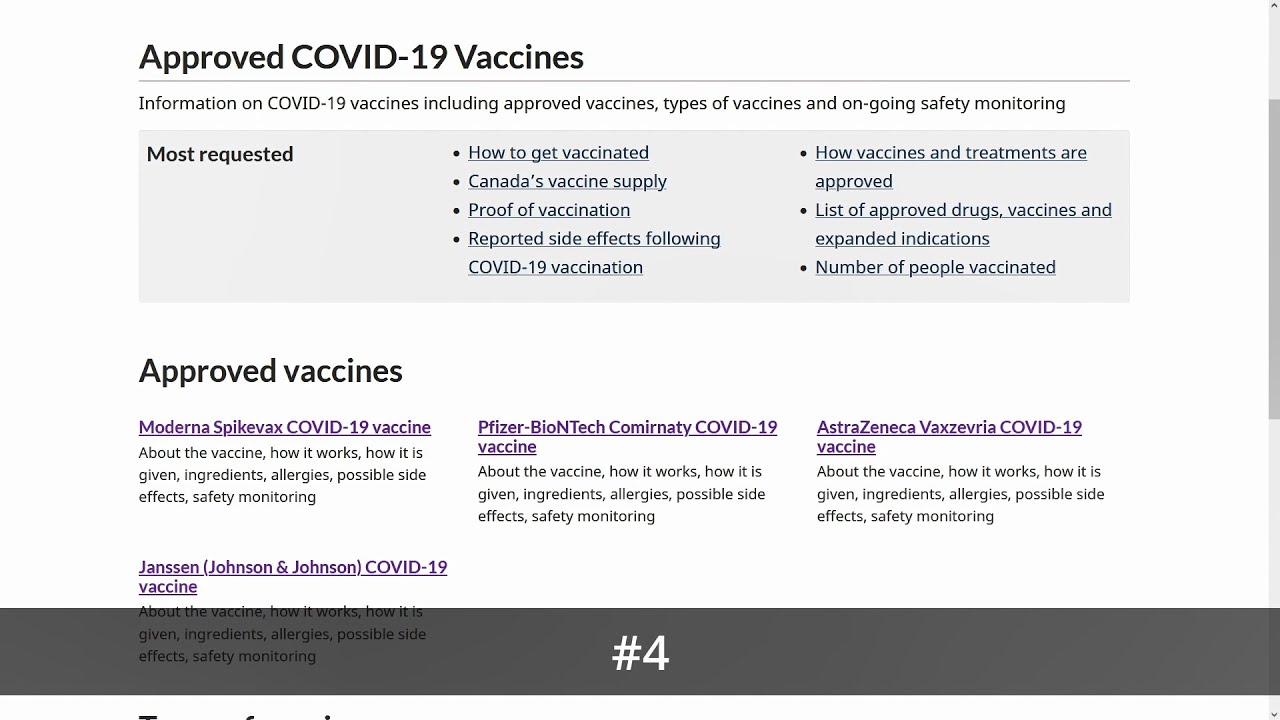 Answering questions about the COVID vaccines